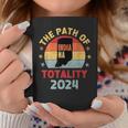 The Path Of Totality Indiana Solar Eclipse 2024 In Indiana Coffee Mug Unique Gifts