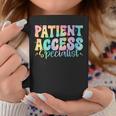 Patient Access Specialist Retro Groovy Appreciation Women Coffee Mug Unique Gifts
