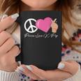 Peace Love K-Pop Cute Kpop Music Anime Lover Coffee Mug Funny Gifts