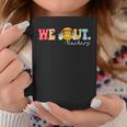 Peace We Out Teacher Happy Last Day Of School Teacher Coffee Mug Unique Gifts