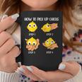 How To Pick Up Chicks Cheesy Pick-Up Lines Chicken Lover Coffee Mug Unique Gifts