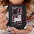Pink Camo Usa Flag Patriotic Deer Hunting Hunt Like A Girl Coffee Mug Unique Gifts