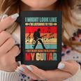 Play Guitar Vintage Music Graphic For Guitarists Coffee Mug Unique Gifts