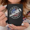 Plumber American Flag Plumbing Usa Patriot Stamp Style Coffee Mug Unique Gifts