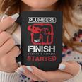 Plumbers We Finish What Your Husband Started Plumbing Piping Pipes Repair Gif Coffee Mug Unique Gifts