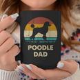 Poodle Dad For Poodle Dog Lovers Vintage Dad Coffee Mug Unique Gifts