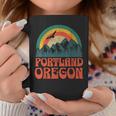 Portland Oregon Blue Tassen Lustige Geschenke