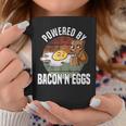 Powered By Bacon And Eggs Bacon Lover Coffee Mug Unique Gifts