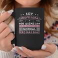 Profesor Química Colegio Escuela Maestro Química Taza de café Regalos divertidos
