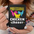 Professional Chicken Chaser Chickens Farming Farm Coffee Mug Unique Gifts