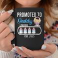 Promoted To Daddy 2025 Girl Gender Reveal Party Dad Father Coffee Mug Unique Gifts