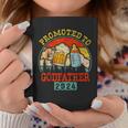 Promoted To Godfather Est 2024 First Time Daddy Father's Day Coffee Mug Funny Gifts