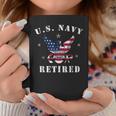 Proud American Retired Us Navy Veteran Memorial Coffee Mug Unique Gifts