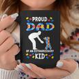 Proud Autism Dad Apparel Matching Autism Awareness Father Coffee Mug Funny Gifts
