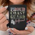 Proud Coast Guard Girlfriend American Veteran Military Coffee Mug Unique Gifts