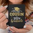 Proud Cousin Of A Class Of 2024 Graduate Senior Graduation Coffee Mug Funny Gifts