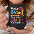 Proud Dad Of A 2024 Pre-K Graduate Family Lover Coffee Mug Unique Gifts