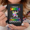 Proud Mom Of A 2024 Kindergarten Graduate Unicorn Dab Coffee Mug Personalized Gifts