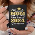 Proud Mom Of 4Th Grade Graduate 2024 Elementary Grad Coffee Mug Personalized Gifts