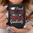 Proud Mom Of A Class Of 2024 Graduate 2024 Senior Mom 2024 Coffee Mug Unique Gifts