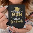 Proud Mom Of A Class Of 2024 Graduate Senior Graduation Coffee Mug Funny Gifts