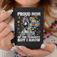 Proud Mom Of The Toughest Boy Son Autism Awareness Women Coffee Mug Unique Gifts