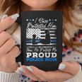 Proud Police Mom Law Enforcement Thin Blue Line Cop Coffee Mug Unique Gifts