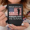 Proud Son Of A Korean War Veteran For Military Coffee Mug Unique Gifts