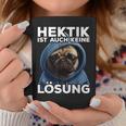 Pug Hektik Ist Keine Lösung Tassen, Lustiges Mops Tee Lustige Geschenke