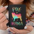 Pug Mama Colorful Pug Dog Mom Coffee Mug Unique Gifts