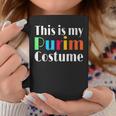 This Is My Purim Costume For Family & Friends Coffee Mug Unique Gifts