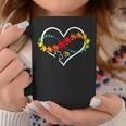 Puzzle Heart Autism Awareness Support Teacher Family Mom Coffee Mug Unique Gifts