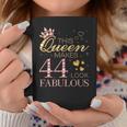 This Queen Makes 44 Look Fabulous 44Th Birthday Queen B-Day Coffee Mug Unique Gifts