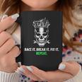 Race It Break It Fix It Repeat Drag Racing Vintage Text Coffee Mug Unique Gifts