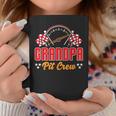 Race Car Birthday Grandpa Pit Crew Racing Car Party Family Coffee Mug Unique Gifts