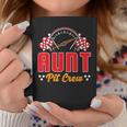 Race Car Birthday Party Matching Family Aunt Pit Crew Coffee Mug Unique Gifts