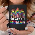 Rainbow Lgbt Lgbtq Transgender Gay Pride We Are All Human Coffee Mug Unique Gifts