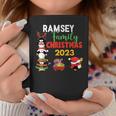 Ramsey Family Name Ramsey Family Christmas Coffee Mug Funny Gifts