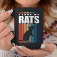 Rats Vintage Stripes Sweet Saying For Rat Holder Tassen Lustige Geschenke