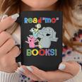 Read Mo Book Cute School Teacher Librarian Elephant Pigeon Coffee Mug Funny Gifts