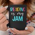 Read Teacher Reading Is My Jam Book Reading Lovers Coffee Mug Unique Gifts
