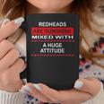 Redheads Are Sunshine Mixed With A Huge Attitude Ginger Hair Coffee Mug Unique Gifts