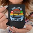 Reel Cool Fishing Dad Classic Black Men'sFather's Coffee Mug Unique Gifts