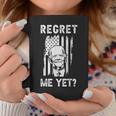 Regret Me Yet Sarcastic Let's Go Brandon Usa Flag Coffee Mug Unique Gifts