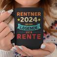 Rentner 2024 Legend Retirement For Grandpa Tassen Lustige Geschenke