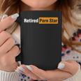 Retired Porn Star Online Pornography Adult Humor Men's Coffee Mug Funny Gifts