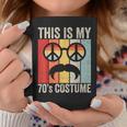 Retro This Is My 70S Costume 70 Styles 1970S Vintage Hippie Coffee Mug Funny Gifts
