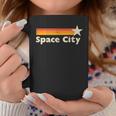 Retro Distressed Houston Baseball Space City Coffee Mug Unique Gifts