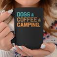 Retro Dogs Coffee Camping Campers Coffee Mug Funny Gifts