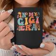 Retro Groovy In My Gigi Era Baby Announcement Coffee Mug Personalized Gifts